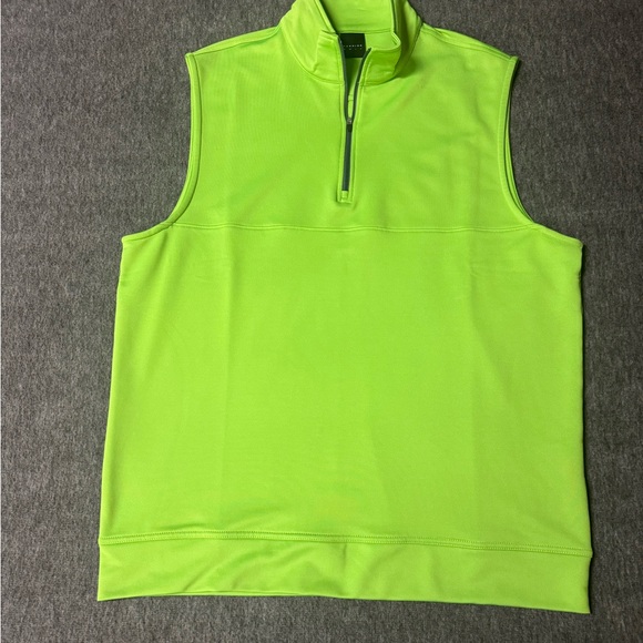 Bright Green Dunning Golf Vest - Picture 7 of 7